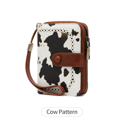 The "Urban Luxe" Vegan Leather Mini Wallet | Compact & Multi-Card Holder