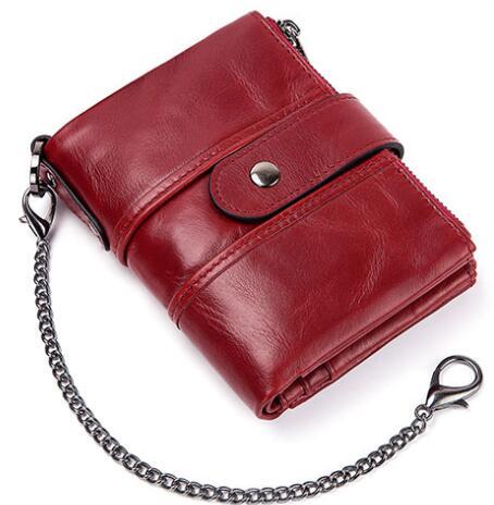 The Secure Travel Bi-Fold Wallet | Genuine Leather Compact & Anti-Theft