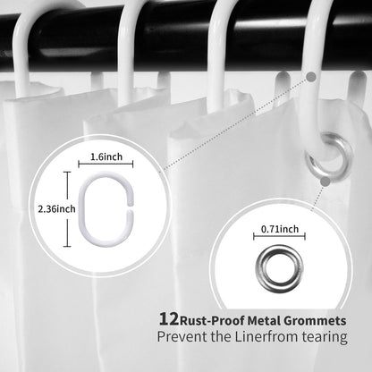 Midnight Bloom Silhouette Shower Curtain | Unique Floral Bathroom Decor | Modern Waterproof Polyester Bath Curtain