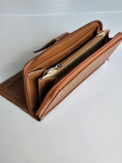 Embossed Clutch Wallet