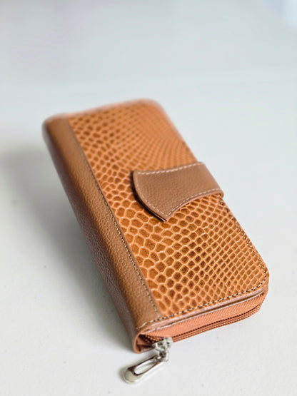 Embossed Clutch Wallet