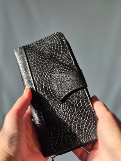 Embossed Clutch Wallet