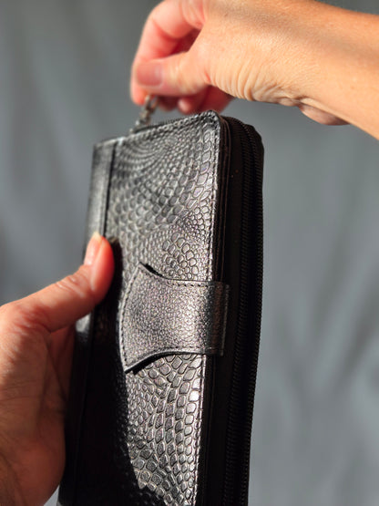 Embossed Clutch Wallet