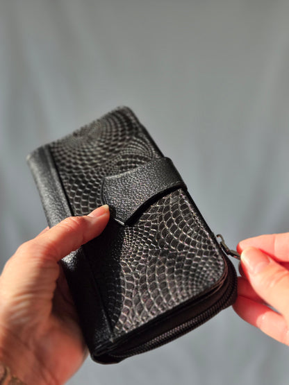 Embossed Clutch Wallet