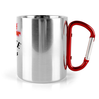 'My Patience Not Included' Stainless Steel Travel Mug"