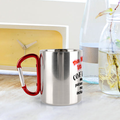 'My Patience Not Included' Stainless Steel Travel Mug"