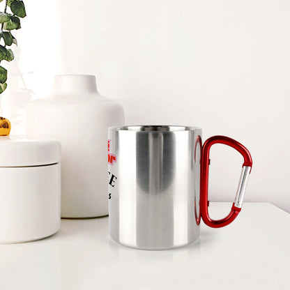 'My Patience Not Included' Stainless Steel Travel Mug"