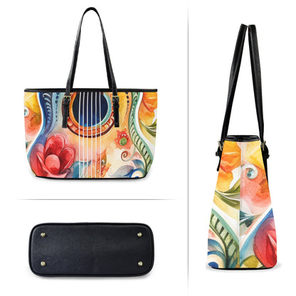 The Watercolor Sonata Vegan Leather Tote