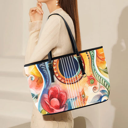 The Watercolor Sonata Vegan Leather Tote