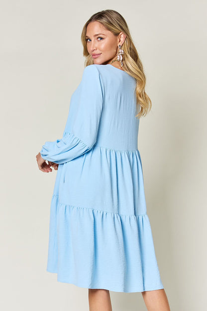 Double Take Tiered Dress