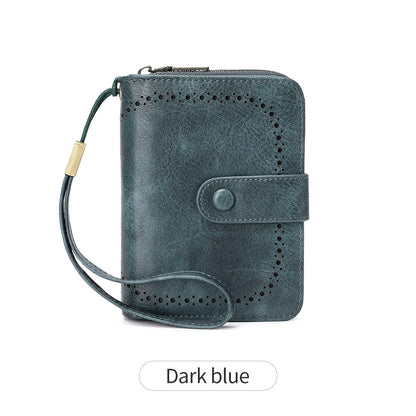 The "Urban Luxe" Vegan Leather Mini Wallet | Compact & Multi-Card Holder