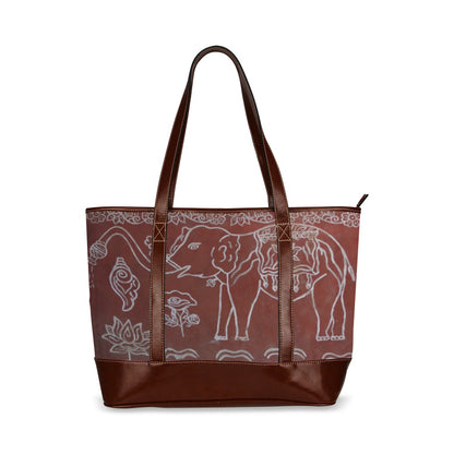 Exclusive Artistic Elephant Travel Tote Bag