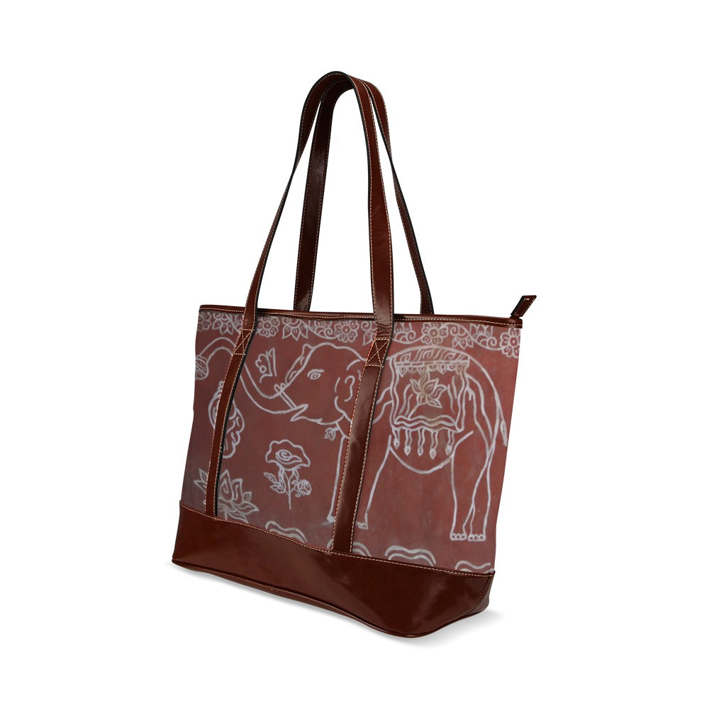 Exclusive Artistic Elephant Travel Tote Bag