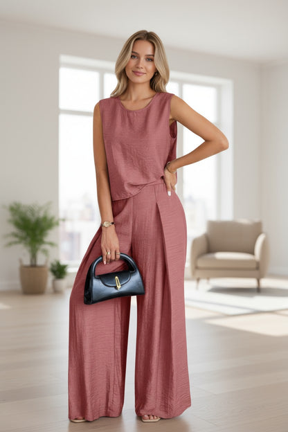 Jetsetter Classic Two-Piece Pant Set