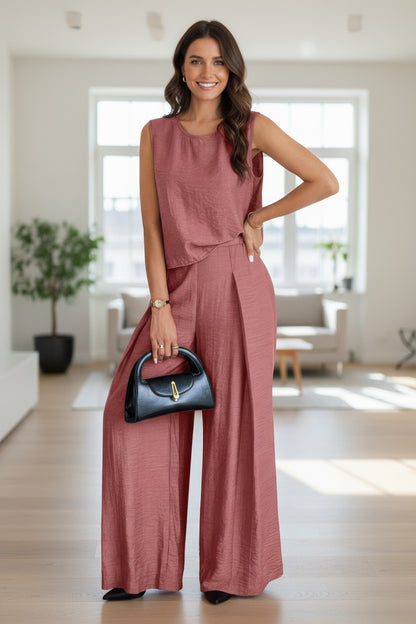 Jetsetter Classic Two-Piece Pant Set