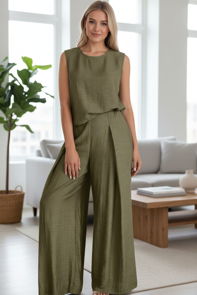 Jetsetter Classic Two-Piece Pant Set