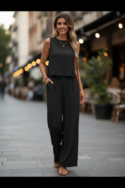 Traveler's Retreat Tie-Back Two-Piece Set