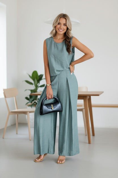Jetsetter Classic Two-Piece Pant Set