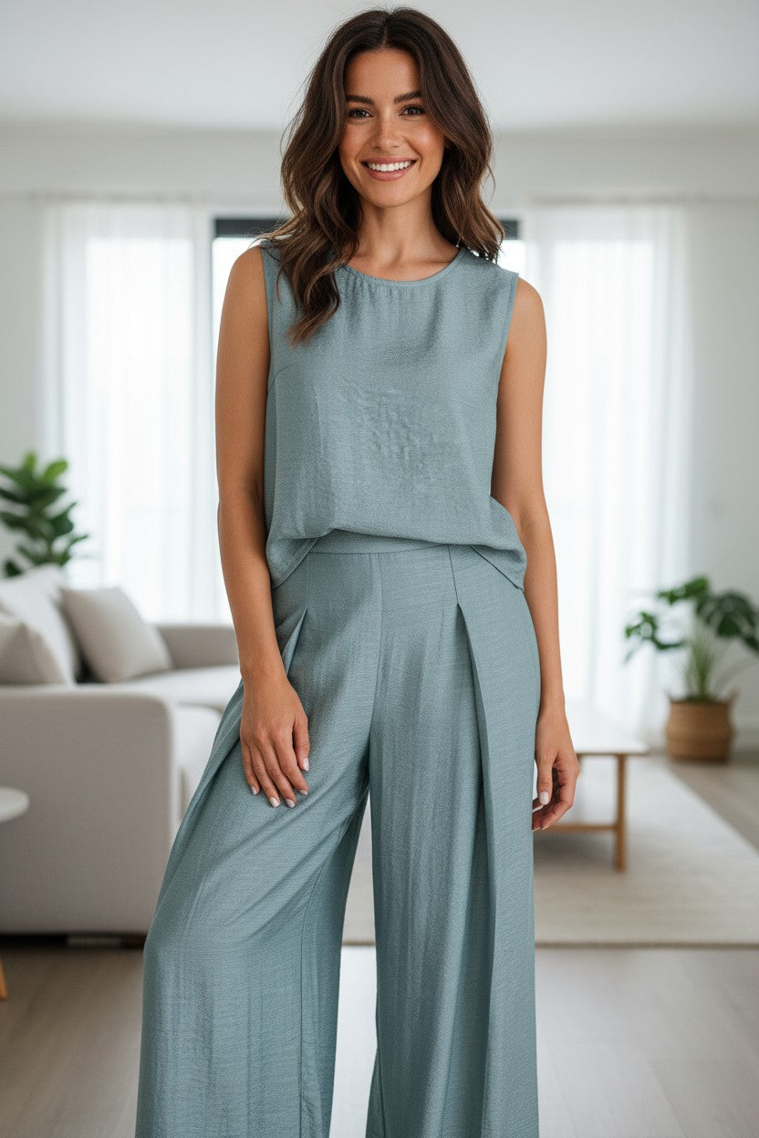 Jetsetter Classic Two-Piece Pant Set