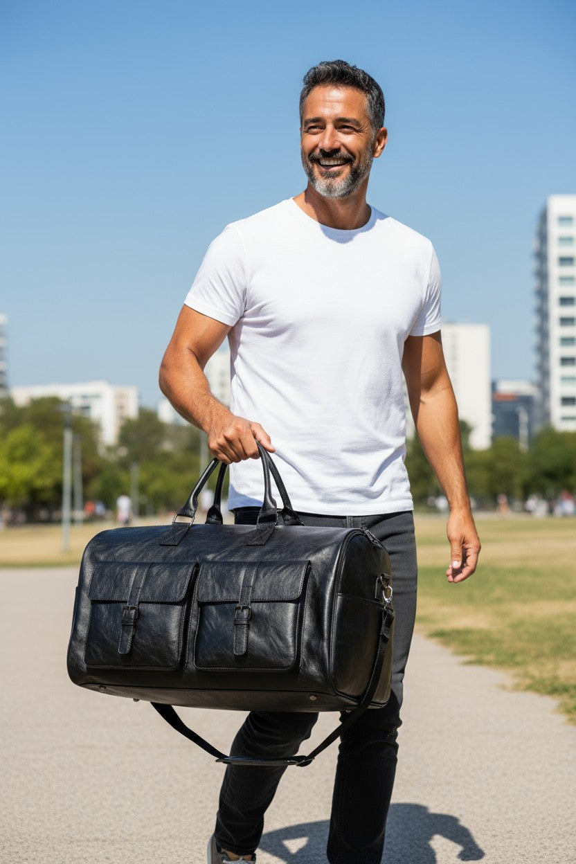 The Voyager Convertible Garment Duffle Bag | Wrinkle-Free Travel