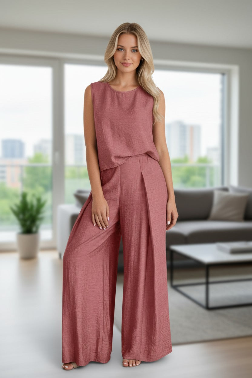 Jetsetter Classic Two-Piece Pant Set