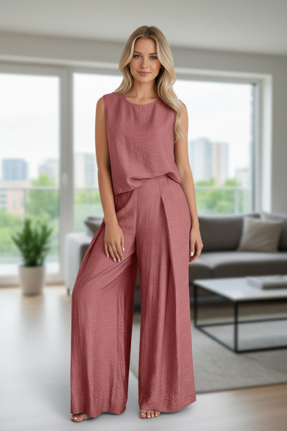 Jetsetter Classic Two-Piece Pant Set