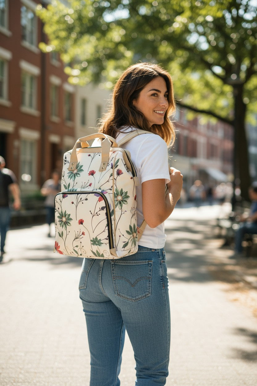 The Vintage-Inspired Traveler's Companion: Style Meets Organization