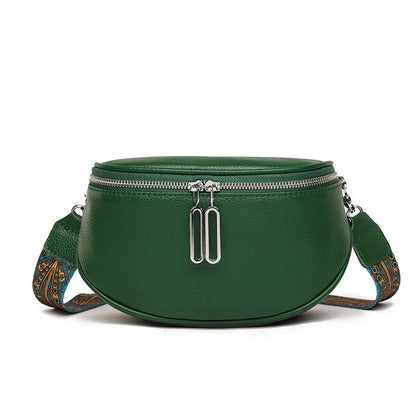 The "Chic Contour" Vegan Leather Crossbody Bag | Compact & Modern Shoulder Purse