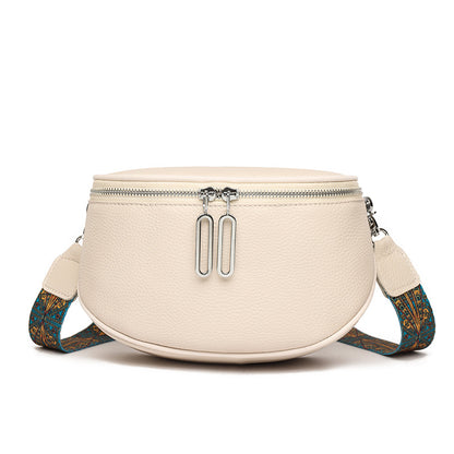 The "Chic Contour" Vegan Leather Crossbody Bag | Compact & Modern Shoulder Purse