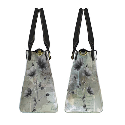 Dora Vegan Leather Abstract Art Print Handbag