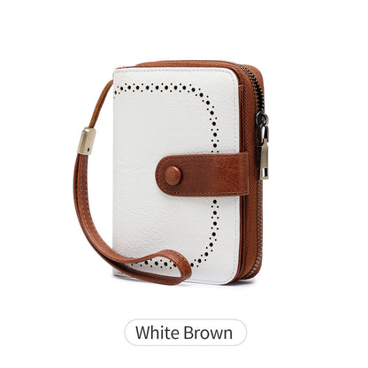 The "Urban Luxe" Vegan Leather Mini Wallet | Compact & Multi-Card Holder