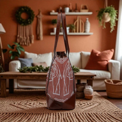 Exclusive Artistic Elephant Travel Tote Bag