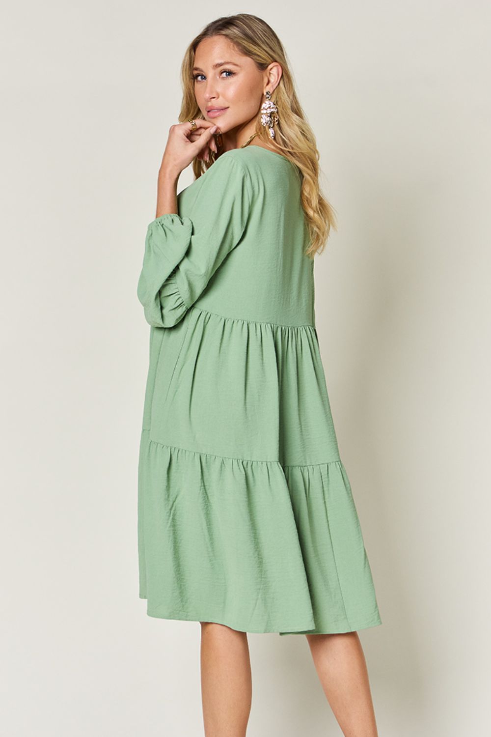 Double Take Tiered Dress