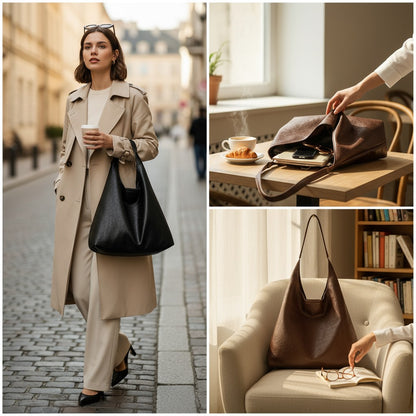 The Sedona Slouch Vegan Bucket Tote