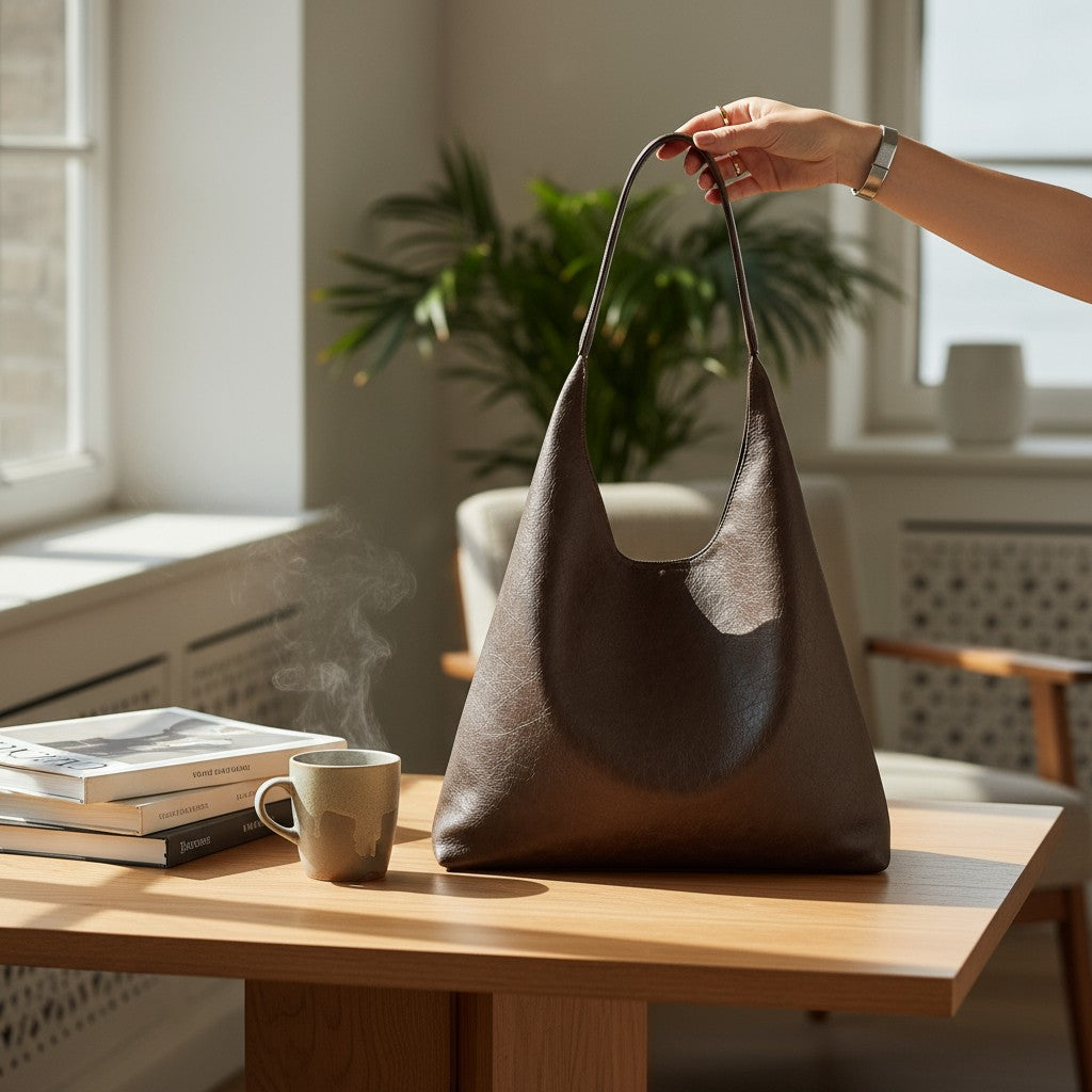 The Sedona Slouch Vegan Bucket Tote