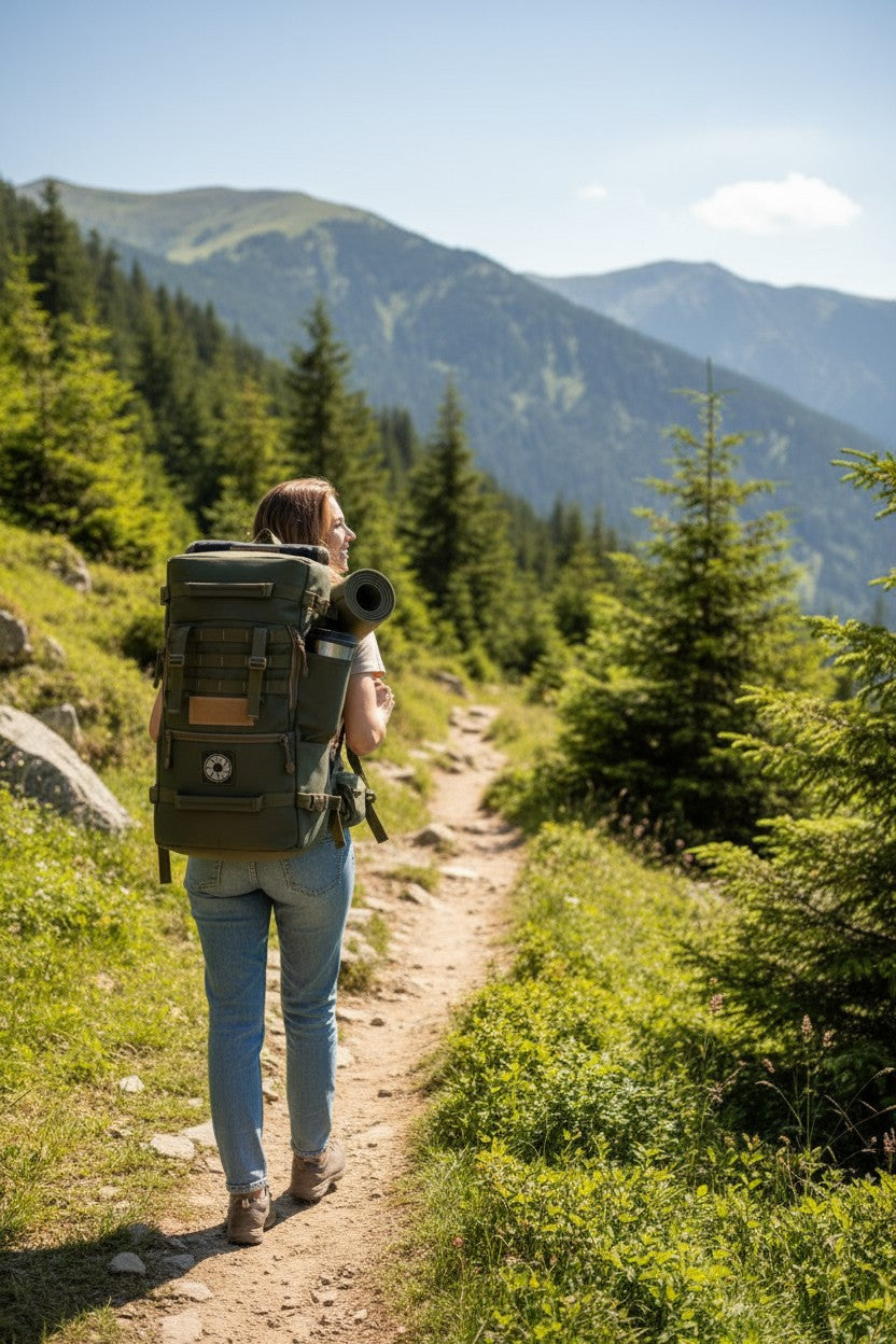 Multi-Functional Canvas Carry-On Duffel Bag | The Versatile Traveler Backpack