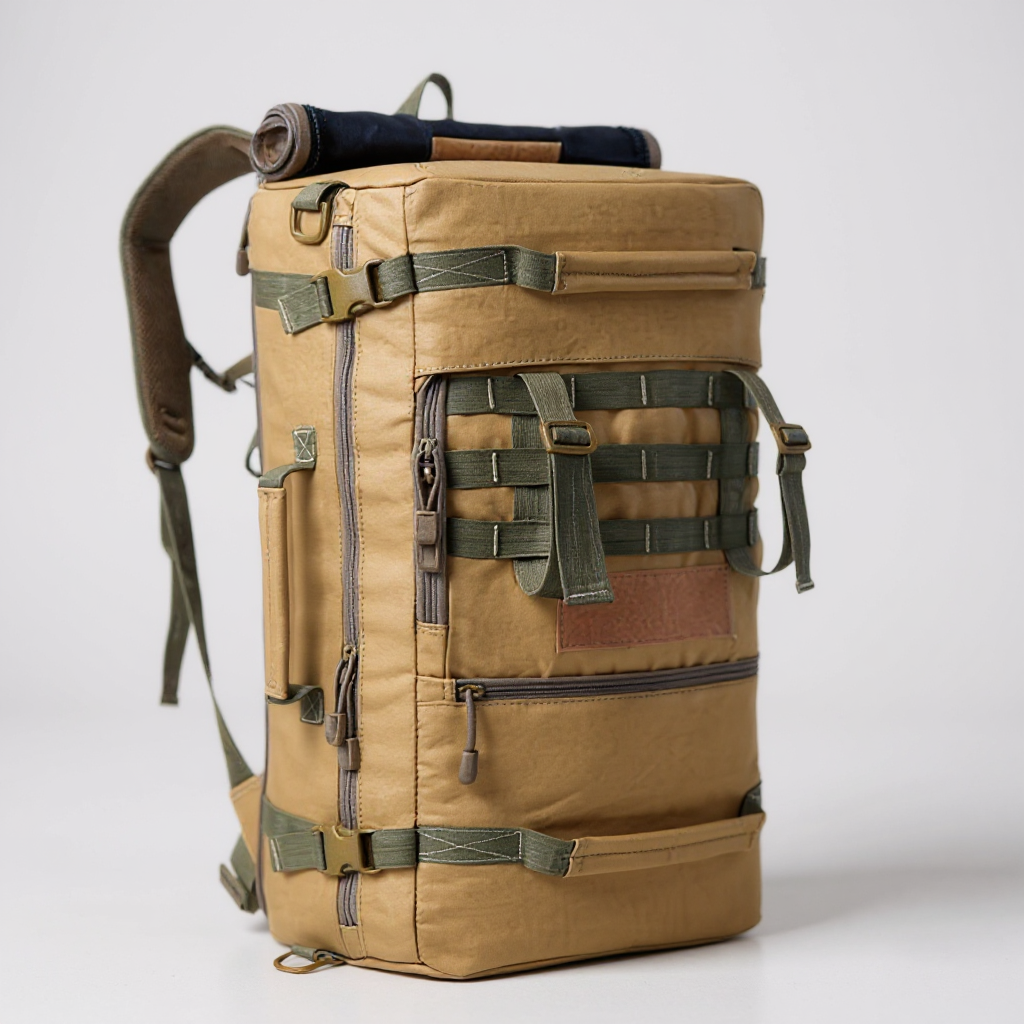 Multi-Functional Canvas Carry-On Duffel Bag | The Versatile Traveler Backpack