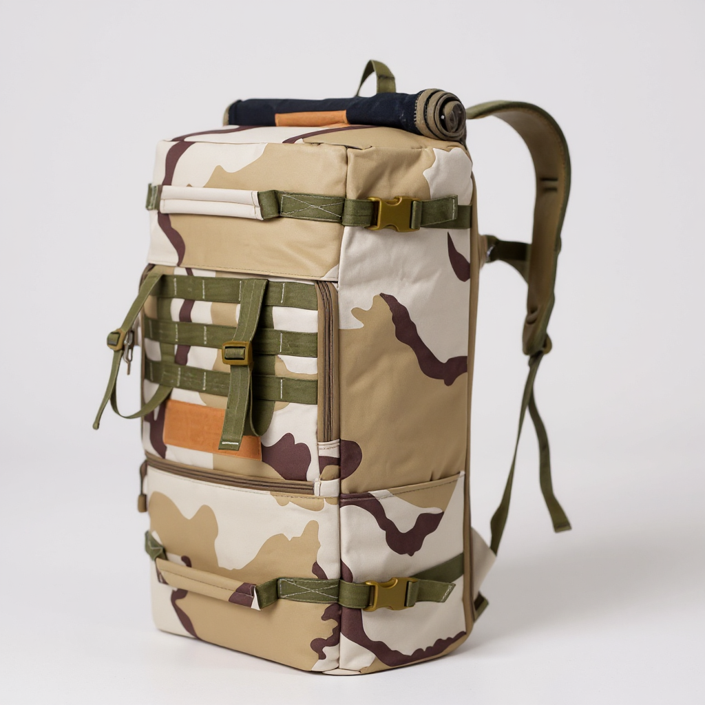 Multi-Functional Canvas Carry-On Duffel Bag | The Versatile Traveler Backpack