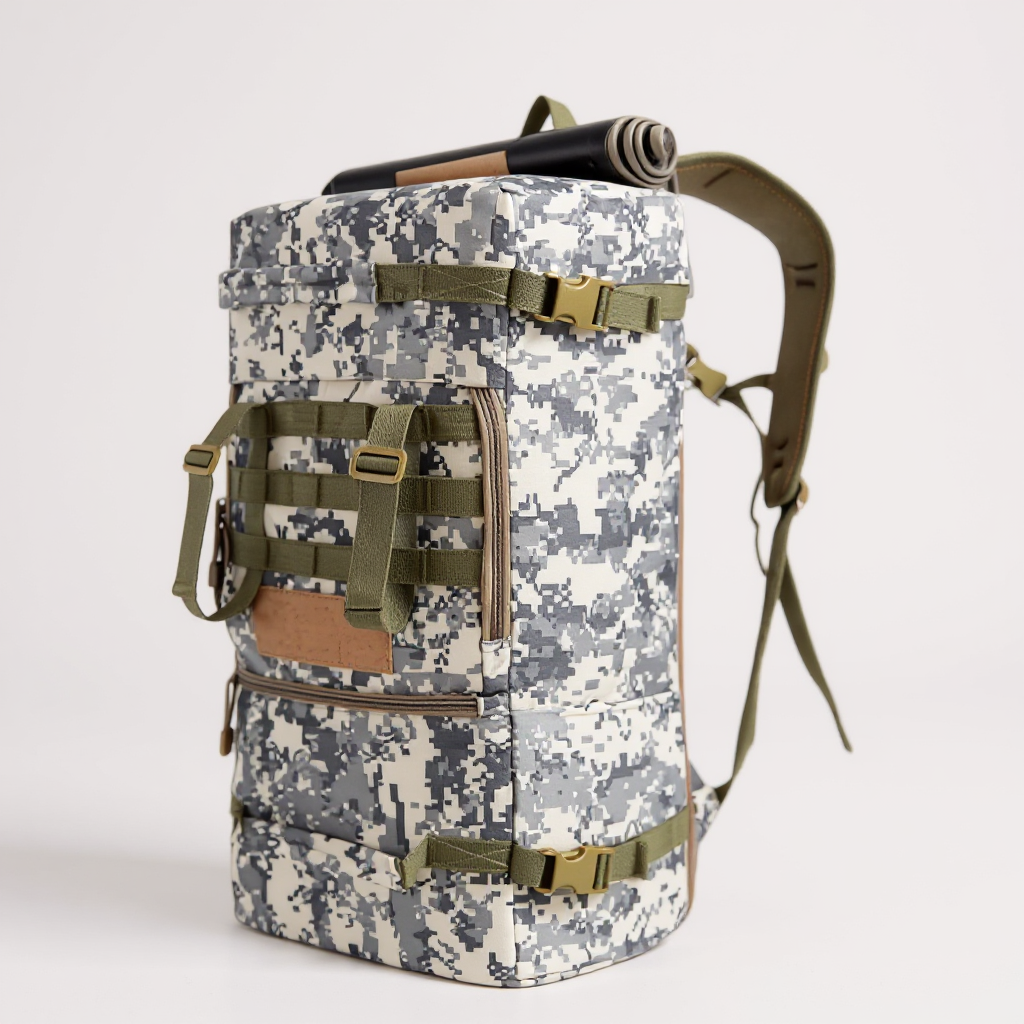 Multi-Functional Canvas Carry-On Duffel Bag | The Versatile Traveler Backpack