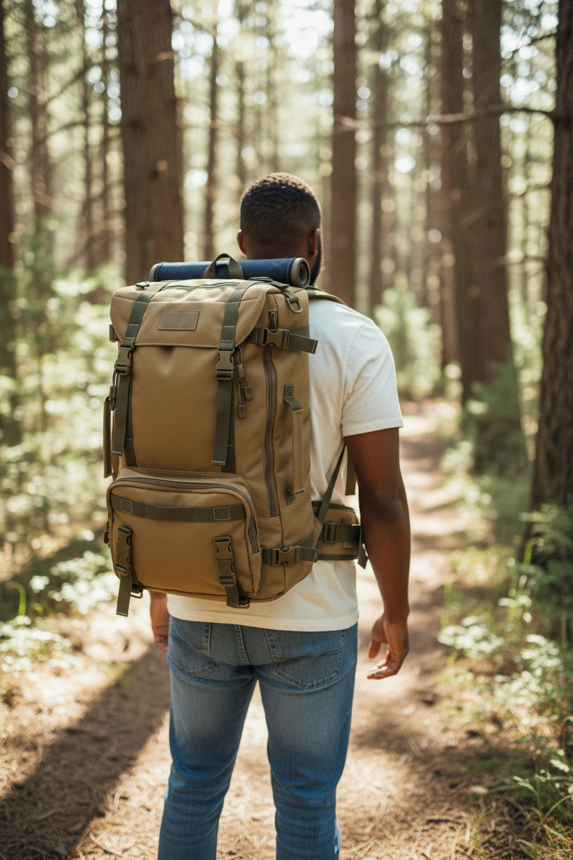 Multi-Functional Canvas Carry-On Duffel Bag | The Versatile Traveler Backpack