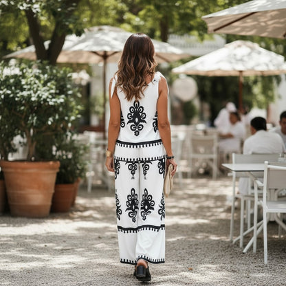 The Effortless Floral Knot Two-Piece Set