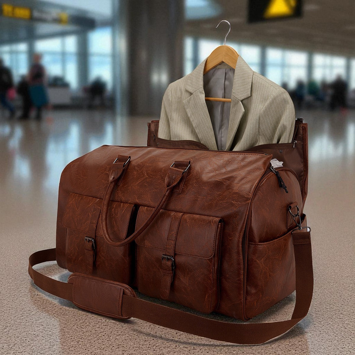 The Voyager Convertible Garment Duffle Bag | Wrinkle-Free Travel