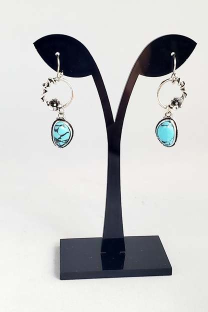 Fashion turquoise bohemian earrings