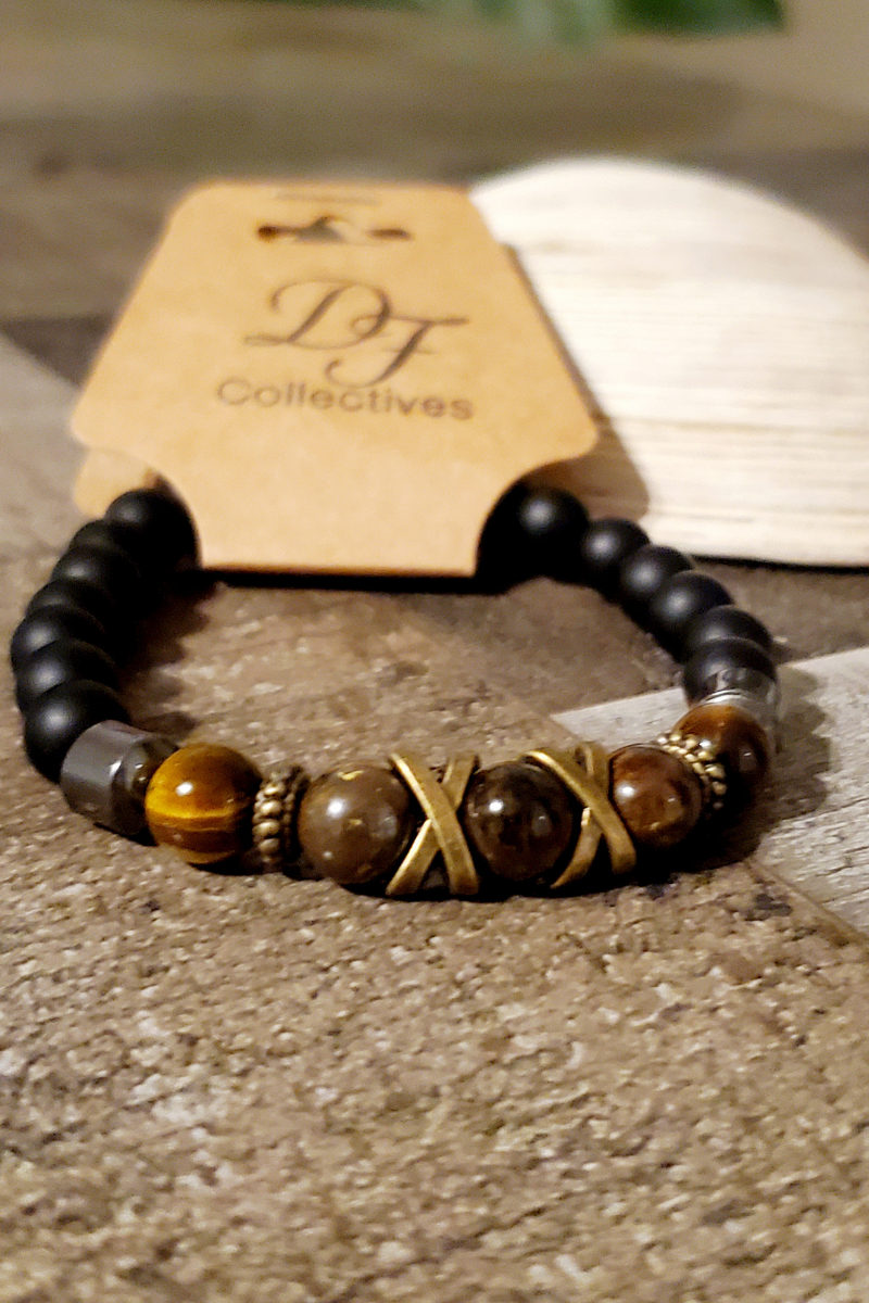 Tiger Eye beaded bracelet