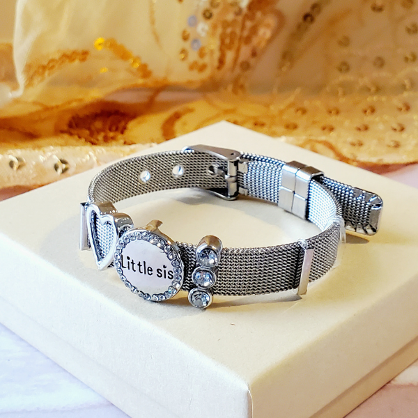 Titanium stainless Steel Sisters Bracelets